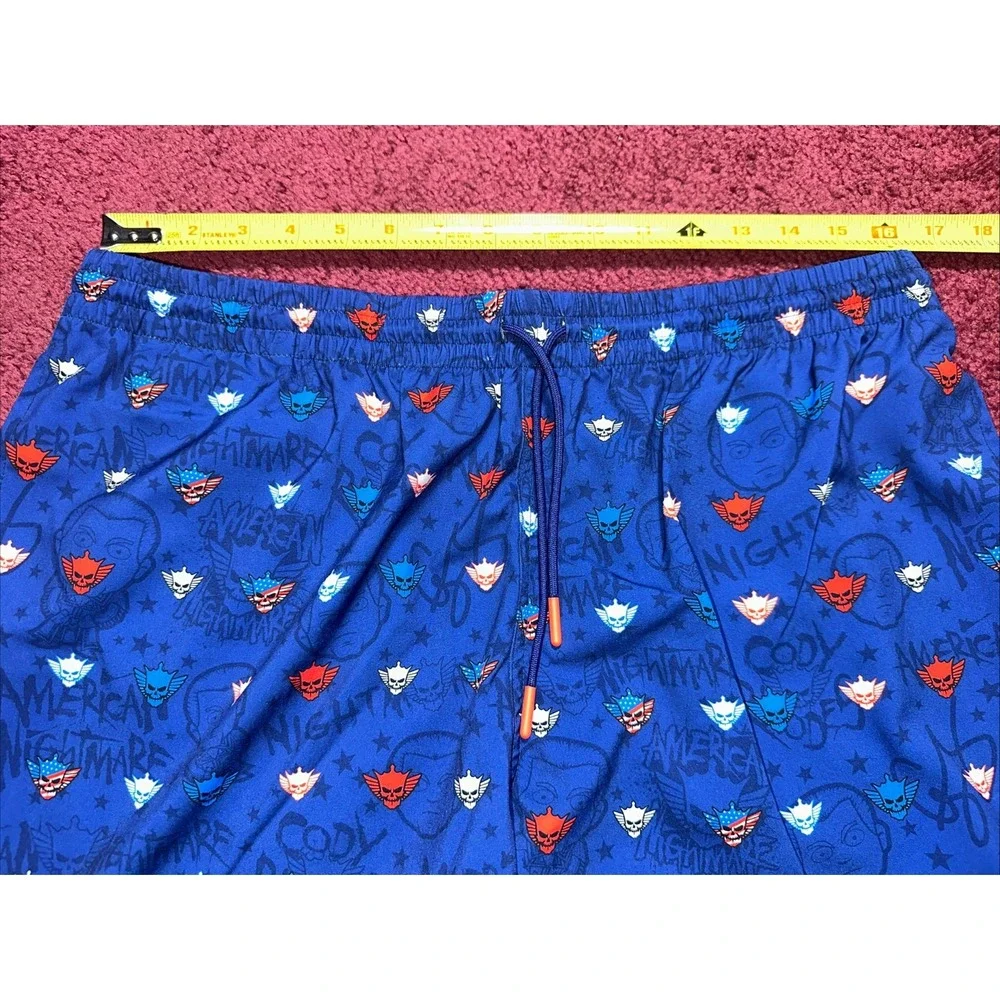 RSVLTS Swim Shorts Men's American Nightmare WWE Rhode Rage Shorts Large